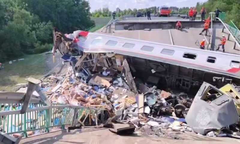 Мост, который рухнул под Брянском, был оснащён системой защиты от внешнего вмешательства